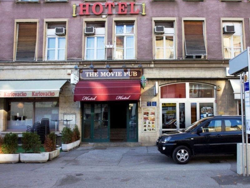 The Movie Hotel Zagreb Exteriör bild